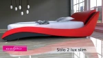 Zobacz zdjęcie Łóżko do sypialni Stilo-2 Lux Slim 140x200 - skóra naturalna