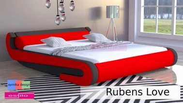 Łóżko tapicerowane Rubens Love